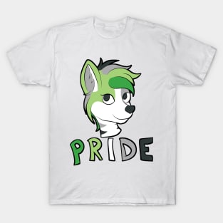 Aro Pride - Furry Mascot T-Shirt